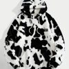 A Plush Hoodie with a Hood, Made from Soft And Warm Fabric. This Cozy Sweatshirt Is Perfect for Casual Sports Activities.